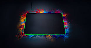 RGB Gaming Mousepad – Smooth Precision Surface with Edge Lighting